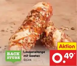 Netto Marken-Discount BACKSTUBE Laugenstange mit Saaten Angebot