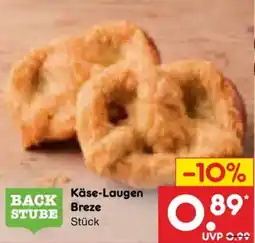 Netto Marken-Discount BACK STUBE Käse-Laugen Breze Angebot