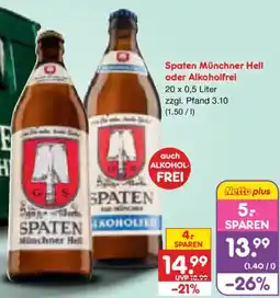 Netto Marken-Discount Spaten Münchner Hell Angebot