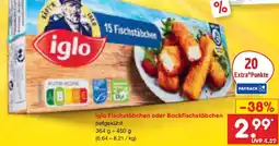 Netto Marken-Discount iglo Fischstäbchen Angebot
