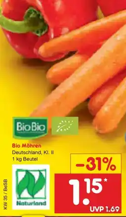 Netto Marken-Discount Bio Möhren Angebot