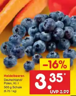 Netto Marken-Discount Heidelbeeren Angebot