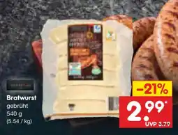 Netto Marken-Discount Bratwurst gebrüht Angebot