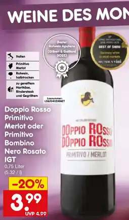 Netto Marken-Discount Doppio Rosso Angebot