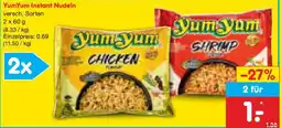 Netto Marken-Discount YumYum Instant Nudeln Angebot