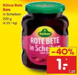 Netto Marken-Discount Kühne Rote Bete Angebot