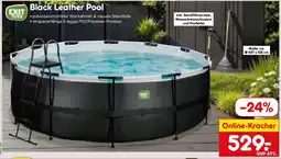 Netto Marken-Discount Black Leather Pool Angebot