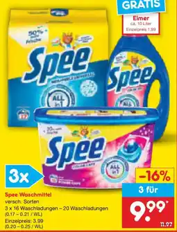 Netto Marken-Discount Spee Waschmittel Angebot