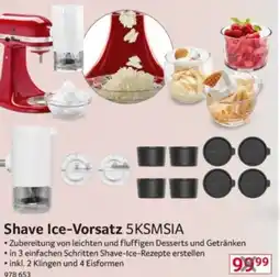 Selgros KitchenAid Shave Ice-Vorsatz 5KSMSIA Angebot
