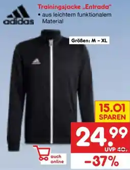 Netto Marken-Discount adidas Trainingsjacke „Entrada“ Angebot