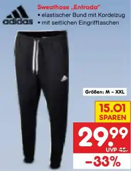 Netto Marken-Discount Sweathose "Entrada" adidas Angebot