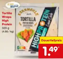 Netto Marken-Discount Kornmehl Tortilla High Protein Angebot