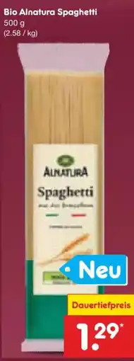 Netto Marken-Discount Bio Alnatura Spaghetti Angebot