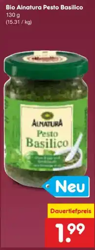 Netto Marken-Discount Alnatura Pesto Basilico Angebot