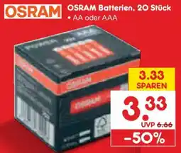 Netto Marken-Discount OSRAM Batterien Angebot