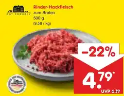 Netto Marken-Discount Rinder-Hackfleisch GUT PONHOLZ Angebot