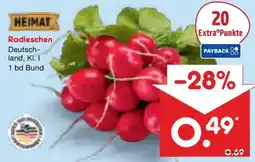 Netto Marken-Discount HEIMAT Radieschen Angebot
