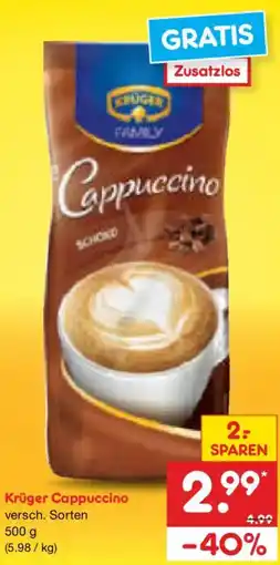 Netto Marken-Discount Krüger Cappuccino Angebot
