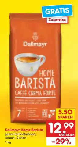 Netto Marken-Discount Dallmayr Home Barista Angebot