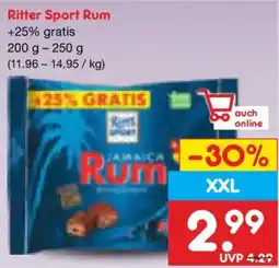 Netto Marken-Discount Ritter Sport Rum Angebot