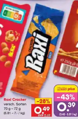 Netto Marken-Discount Raxi Cracker Angebot