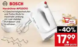 Netto Marken-Discount BOSCH Handrührer MFQ3010 Angebot