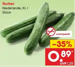 Netto Marken-Discount Gurken Angebot