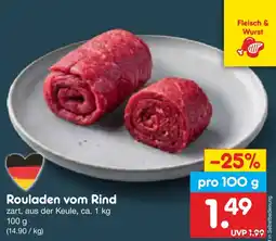 Netto Marken-Discount Rouladen vom Rind Angebot