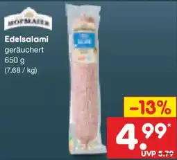 Netto Marken-Discount Edelsalami geräuchert Angebot