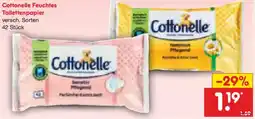 Netto Marken-Discount Cottonelle Feuchtes Toilettenpapier Angebot