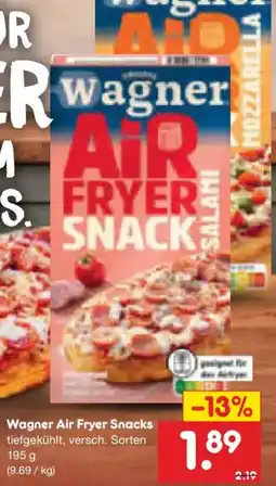 Netto Marken-Discount Wagner Air Fryer Snack Angebot