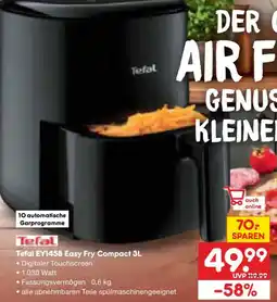 Netto Marken-Discount Tefal EY1458 Easy Fry Compact 3L Angebot