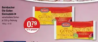 V Markt Bernbacher Die Guten Eiernudeln 250g Angebot