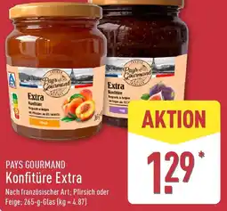 Aldi Nord PAYS GOURMAND Konfitüre Extra Angebot