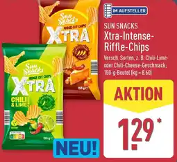 Aldi Nord SUN SNACKS XTRA Xtra-Intense Riffle-Chips Angebot
