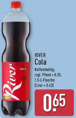 Aldi Nord RIVER Cola Angebot