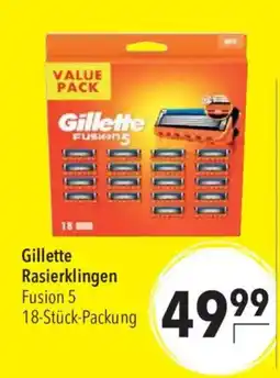 CITTI Markt Gillette Rasierklingen Fusion 5 Angebot