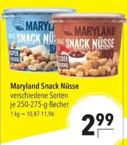 CITTI Markt Maryland Snack Nüsse Angebot