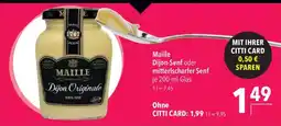 CITTI Markt Maille Dijon-Origine Angebot