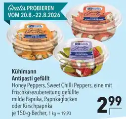 CITTI Markt Kühlmann Antipasti gefüllt Angebot