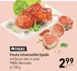 CITTI Markt THEKE Frische Schweinefilet-Spieße Angebot