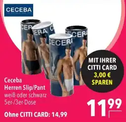 CITTI Markt Ceceba Herren Slip/Pant Angebot