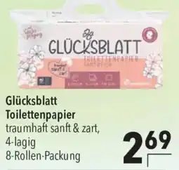 CITTI Markt Glücksblatt Toilettenpapier Angebot