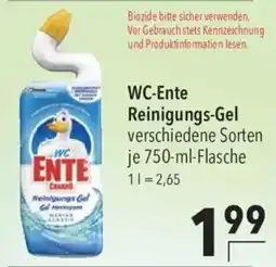 CITTI Markt WC-Ente Reinigungs-Gel Angebot