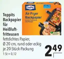 CITTI Markt Toppits Air Fryer Backpapier Angebot