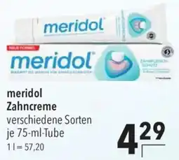 CITTI Markt meridol Zahncreme Angebot