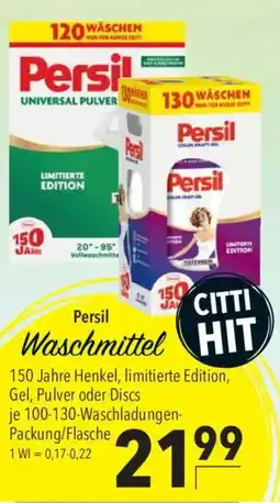 CITTI Markt Persil Waschmittel Angebot