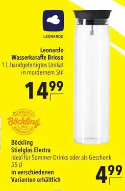 CITTI Markt Leonardo Wasserkaraffe Brioso Angebot