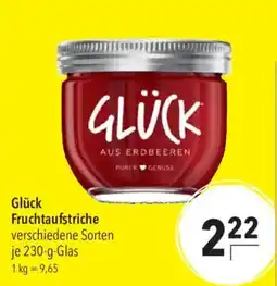 CITTI Markt Glück Fruchtaufstriche Angebot