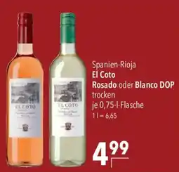 CITTI Markt El Coto Rosado oder Blanco DOP Angebot